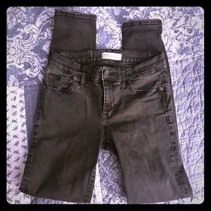 Madewell skinny skinny Arcadia size 27 faded black